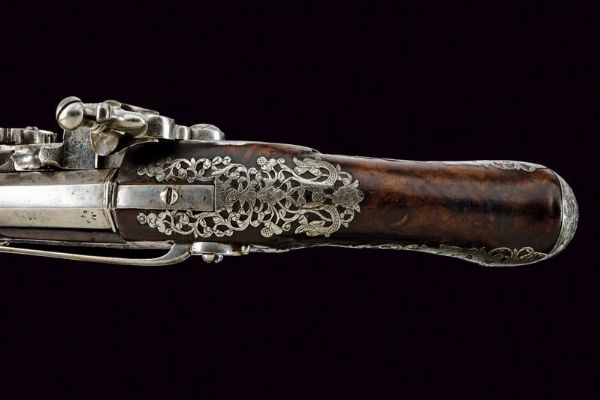 Bellissimo pistoletto alla fiorentina  - Asta Rare Armi Antiche e Armature da Tutto il Mondo - Associazione Nazionale - Case d'Asta italiane