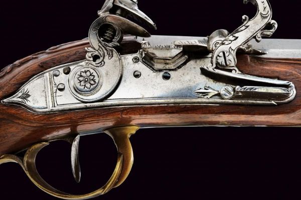 Elegante paio di pistole alla fiorentina da viaggio de Il Corsini  - Asta Rare Armi Antiche e Armature da Tutto il Mondo - Associazione Nazionale - Case d'Asta italiane