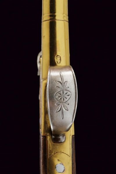 Paio di mazzagatti a pietra focaia da marina di Nock  - Asta Rare Armi Antiche e Armature da Tutto il Mondo - Associazione Nazionale - Case d'Asta italiane