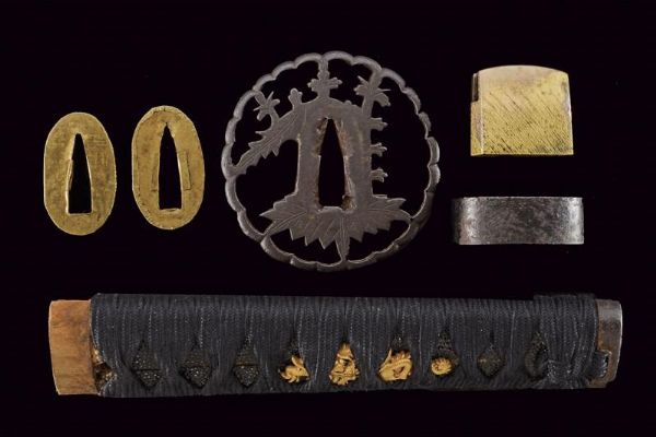 Wakizashi in koshirae, mei: Izumi no Kami Rai Kinmichi  - Asta Rare Armi Antiche e Armature da Tutto il Mondo - Associazione Nazionale - Case d'Asta italiane