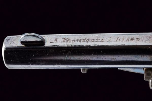 Revolver Francotte a percussione centrale  - Asta Rare Armi Antiche e Armature da Tutto il Mondo - Associazione Nazionale - Case d'Asta italiane