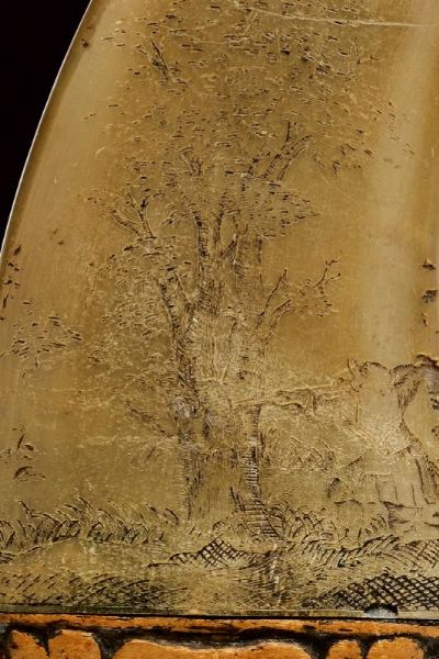 Fiasca da polvere di propriet nobile  - Asta Rare Armi Antiche e Armature da Tutto il Mondo - Associazione Nazionale - Case d'Asta italiane