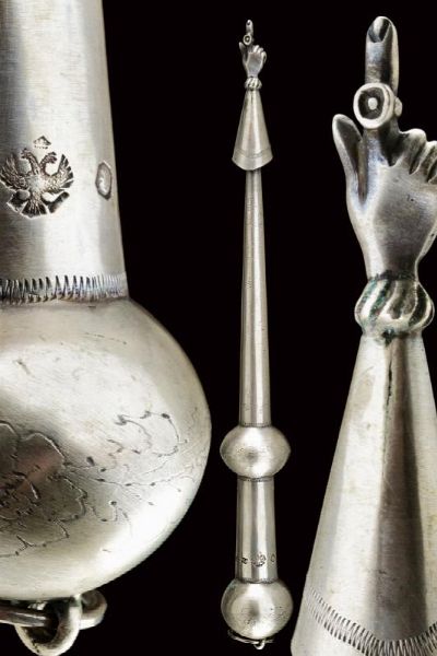 Yad in argento  - Asta Rare Armi Antiche e Armature da Tutto il Mondo - Associazione Nazionale - Case d'Asta italiane