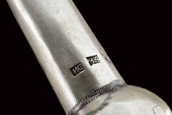 Yad in argento  - Asta Rare Armi Antiche e Armature da Tutto il Mondo - Associazione Nazionale - Case d'Asta italiane