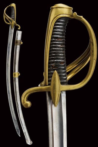 Sciabola da cavalleria Mod. AN IX  - Asta Rare Armi Antiche e Armature da Tutto il Mondo - Associazione Nazionale - Case d'Asta italiane