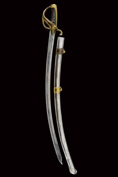 Sciabola da cavalleria Mod. AN IX  - Asta Rare Armi Antiche e Armature da Tutto il Mondo - Associazione Nazionale - Case d'Asta italiane