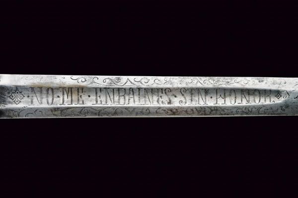 Bella spada alla vallona  - Asta Rare Armi Antiche e Armature da Tutto il Mondo - Associazione Nazionale - Case d'Asta italiane