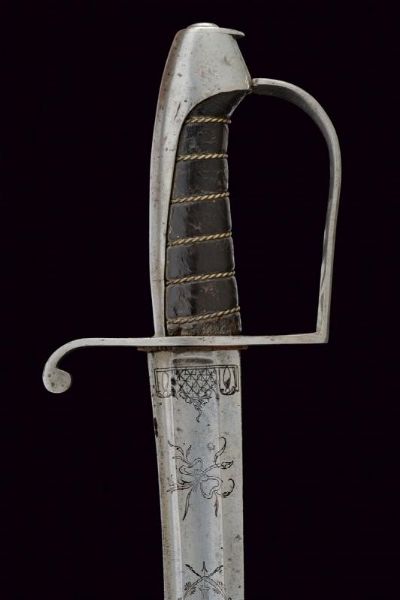 Sciabola da ufficiale degli ussari  - Asta Rare Armi Antiche e Armature da Tutto il Mondo - Associazione Nazionale - Case d'Asta italiane