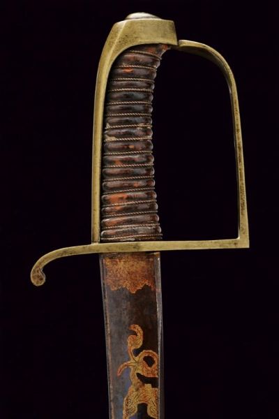 Sabro da ufficiale di fanteria  - Asta Rare Armi Antiche e Armature da Tutto il Mondo - Associazione Nazionale - Case d'Asta italiane