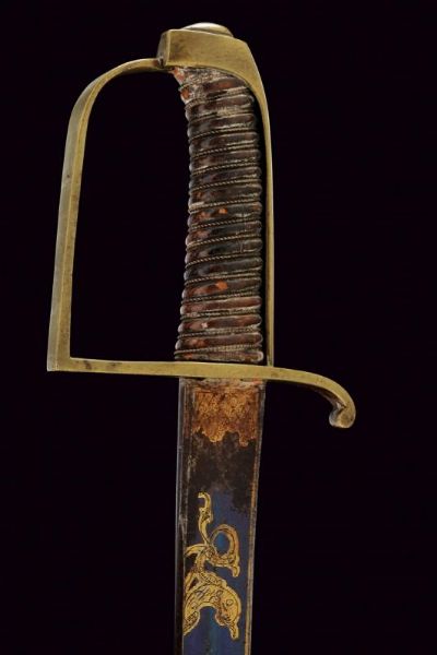 Sabro da ufficiale di fanteria  - Asta Rare Armi Antiche e Armature da Tutto il Mondo - Associazione Nazionale - Case d'Asta italiane