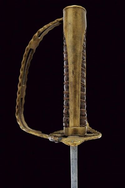 Interessante sciabola a elsa tornante con motto  - Asta Rare Armi Antiche e Armature da Tutto il Mondo - Associazione Nazionale - Case d'Asta italiane