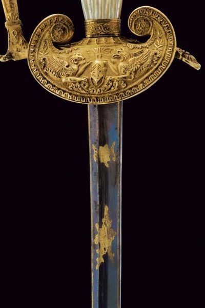 Spada da ufficiale di Stato Maggiore  - Asta Rare Armi Antiche e Armature da Tutto il Mondo - Associazione Nazionale - Case d'Asta italiane