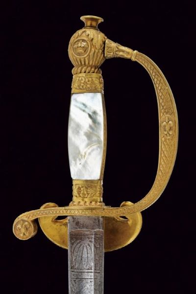 Spada da ufficiale  - Asta Rare Armi Antiche e Armature da Tutto il Mondo - Associazione Nazionale - Case d'Asta italiane
