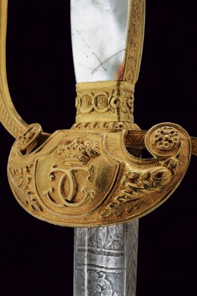 Spada da ufficiale  - Asta Rare Armi Antiche e Armature da Tutto il Mondo - Associazione Nazionale - Case d'Asta italiane