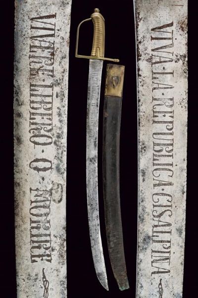 Rarissimo sabro d'epoca napoleonica  - Asta Rare Armi Antiche e Armature da Tutto il Mondo - Associazione Nazionale - Case d'Asta italiane