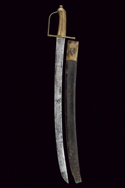 Rarissimo sabro d'epoca napoleonica  - Asta Rare Armi Antiche e Armature da Tutto il Mondo - Associazione Nazionale - Case d'Asta italiane