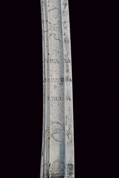 Rarissima sciabola da ufficiale  - Asta Rare Armi Antiche e Armature da Tutto il Mondo - Associazione Nazionale - Case d'Asta italiane