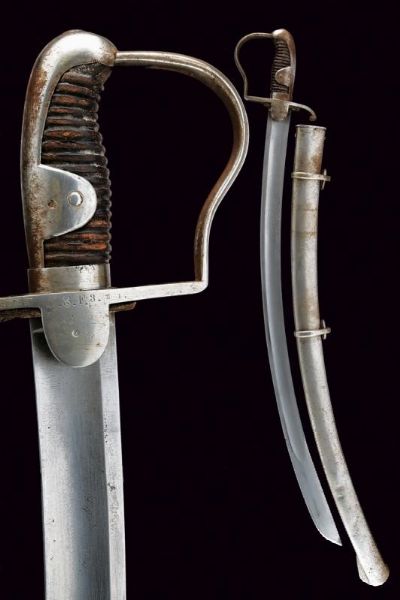Sciabola Mod. 1811 Blucher da truppa di cavalleria  - Asta Rare Armi Antiche e Armature da Tutto il Mondo - Associazione Nazionale - Case d'Asta italiane