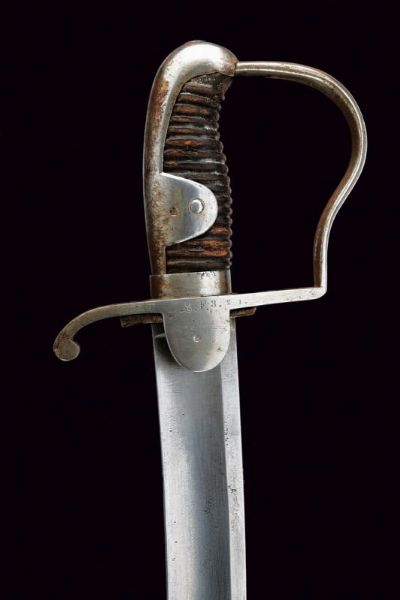 Sciabola Mod. 1811 Blucher da truppa di cavalleria  - Asta Rare Armi Antiche e Armature da Tutto il Mondo - Associazione Nazionale - Case d'Asta italiane