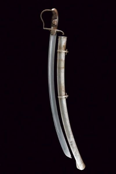 Sciabola Mod. 1811 Blucher da truppa di cavalleria  - Asta Rare Armi Antiche e Armature da Tutto il Mondo - Associazione Nazionale - Case d'Asta italiane