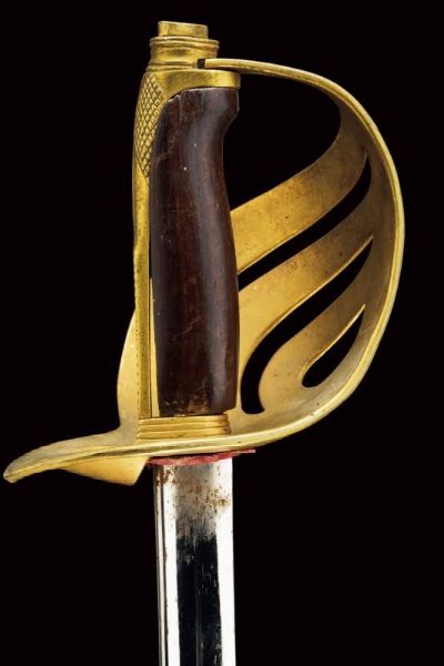 Sciabola da ufficiale della Guardia Nobile, epoca Papa Leone XIII  - Asta Rare Armi Antiche e Armature da Tutto il Mondo - Associazione Nazionale - Case d'Asta italiane