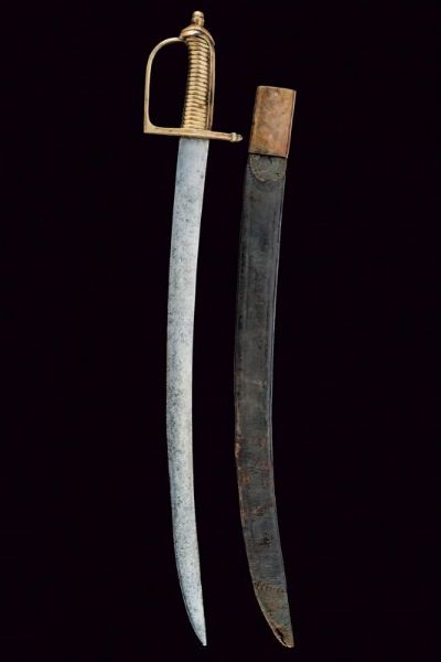 Sabro da fanteria Mod. 1790  - Asta Rare Armi Antiche e Armature da Tutto il Mondo - Associazione Nazionale - Case d'Asta italiane