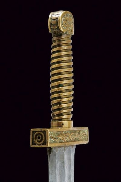 Rara daga di Paolo Landi  - Asta Rare Armi Antiche e Armature da Tutto il Mondo - Associazione Nazionale - Case d'Asta italiane