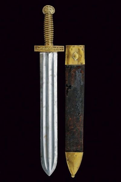 Rara daga di Paolo Landi  - Asta Rare Armi Antiche e Armature da Tutto il Mondo - Associazione Nazionale - Case d'Asta italiane