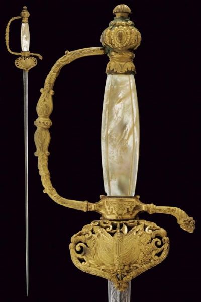 Spadino da ufficiale  - Asta Rare Armi Antiche e Armature da Tutto il Mondo - Associazione Nazionale - Case d'Asta italiane