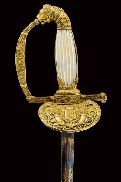 Spadino per un Pari di Francia  - Asta Rare Armi Antiche e Armature da Tutto il Mondo - Associazione Nazionale - Case d'Asta italiane