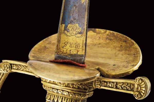 Spadino per un Pari di Francia  - Asta Rare Armi Antiche e Armature da Tutto il Mondo - Associazione Nazionale - Case d'Asta italiane