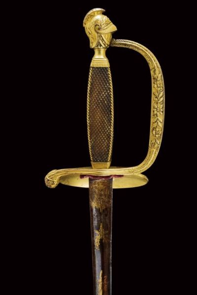 Importante e raro spadino da ufficiale generale  - Asta Rare Armi Antiche e Armature da Tutto il Mondo - Associazione Nazionale - Case d'Asta italiane