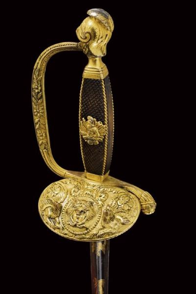 Importante e raro spadino da ufficiale generale  - Asta Rare Armi Antiche e Armature da Tutto il Mondo - Associazione Nazionale - Case d'Asta italiane