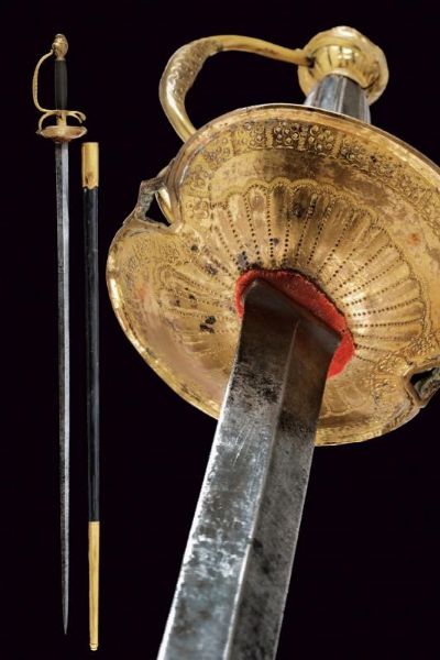 Spadino da ufficiale  - Asta Rare Armi Antiche e Armature da Tutto il Mondo - Associazione Nazionale - Case d'Asta italiane