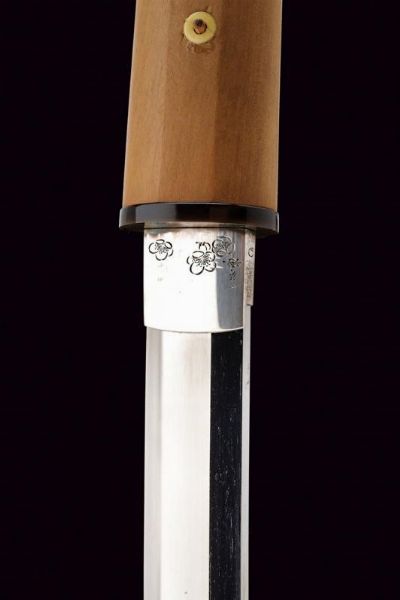 Interessante katana in shirasaya, mei: Etchu no Kami Masatoshi  - Asta Rare Armi Antiche e Armature da Tutto il Mondo - Associazione Nazionale - Case d'Asta italiane