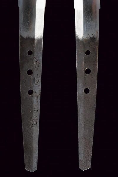 Katana in shirasaya, mei: Tanba no Kami Yoshimichi  - Asta Rare Armi Antiche e Armature da Tutto il Mondo - Associazione Nazionale - Case d'Asta italiane