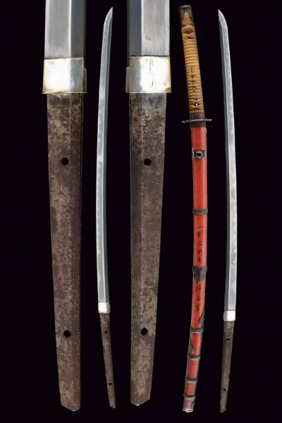 Rara nodachi in koshirae  - Asta Rare Armi Antiche e Armature da Tutto il Mondo - Associazione Nazionale - Case d'Asta italiane