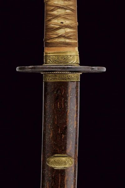 Rara nodachi in koshirae  - Asta Rare Armi Antiche e Armature da Tutto il Mondo - Associazione Nazionale - Case d'Asta italiane