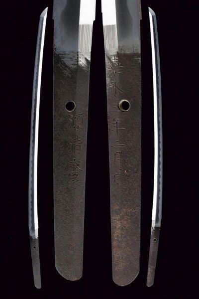 Katana in shirasaya  - Asta Rare Armi Antiche e Armature da Tutto il Mondo - Associazione Nazionale - Case d'Asta italiane