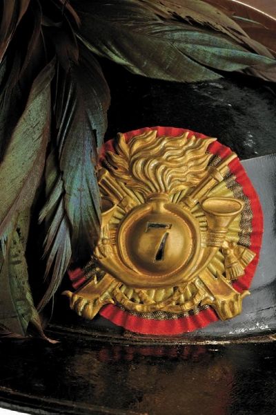 Moretto da bersaglieri per ufficiale umbertino, con piumetto  - Asta Rare Armi Antiche e Armature da Tutto il Mondo - Associazione Nazionale - Case d'Asta italiane