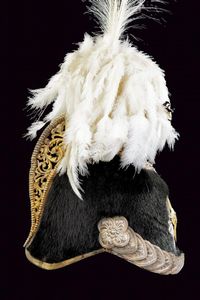 Elmo da generale umbertino convertito per il servizio sotto Vittorio Emanuele III  - Asta Rare Armi Antiche e Armature da Tutto il Mondo - Associazione Nazionale - Case d'Asta italiane