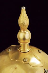 Elmo da servizio per ufficiale del reggimento Garde Du Corps, epoca Marija Fedorovna  - Asta Rare Armi Antiche e Armature da Tutto il Mondo - Associazione Nazionale - Case d'Asta italiane