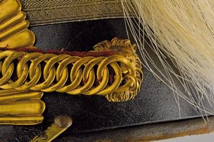 Chapka per compagnia di Stato Maggiore del 1 reggimento lancieri (trombettiere)  - Asta Rare Armi Antiche e Armature da Tutto il Mondo - Associazione Nazionale - Case d'Asta italiane