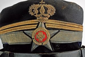 Berretto da tenente colonnello di fanteria della riserva  - Asta Rare Armi Antiche e Armature da Tutto il Mondo - Associazione Nazionale - Case d'Asta italiane