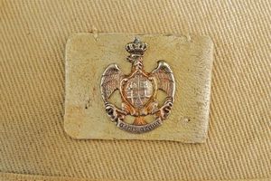 Casco coloniale da ufficiale di cavalleria del 5� reggimento di Novara  - Asta Rare Armi Antiche e Armature da Tutto il Mondo - Associazione Nazionale - Case d'Asta italiane