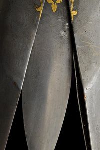 Katar con lama apribile  - Asta Rare Armi Antiche e Armature da Tutto il Mondo - Associazione Nazionale - Case d'Asta italiane