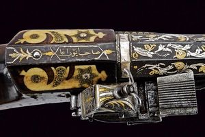 Eccezionale tufenk a pietra focaia  - Asta Rare Armi Antiche e Armature da Tutto il Mondo - Associazione Nazionale - Case d'Asta italiane