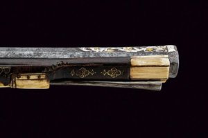 Eccezionale tufenk a pietra focaia  - Asta Rare Armi Antiche e Armature da Tutto il Mondo - Associazione Nazionale - Case d'Asta italiane