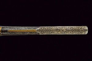 Notevole pistola a pietra focaia in stile Roka in argento  - Asta Rare Armi Antiche e Armature da Tutto il Mondo - Associazione Nazionale - Case d'Asta italiane