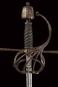 Magnifica spada da lato a tre ponti  - Asta Rare Armi Antiche e Armature da Tutto il Mondo - Associazione Nazionale - Case d'Asta italiane